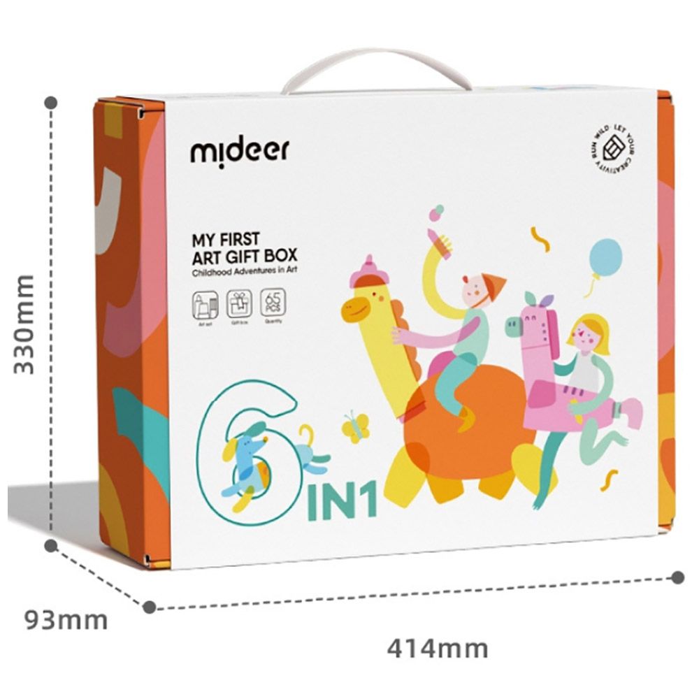 Mideer - My First Art Box - 65pcs