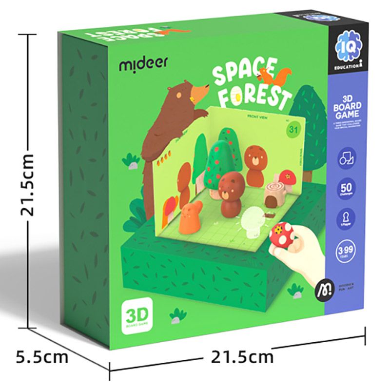 Mideer - Space Forest 3D Board Game