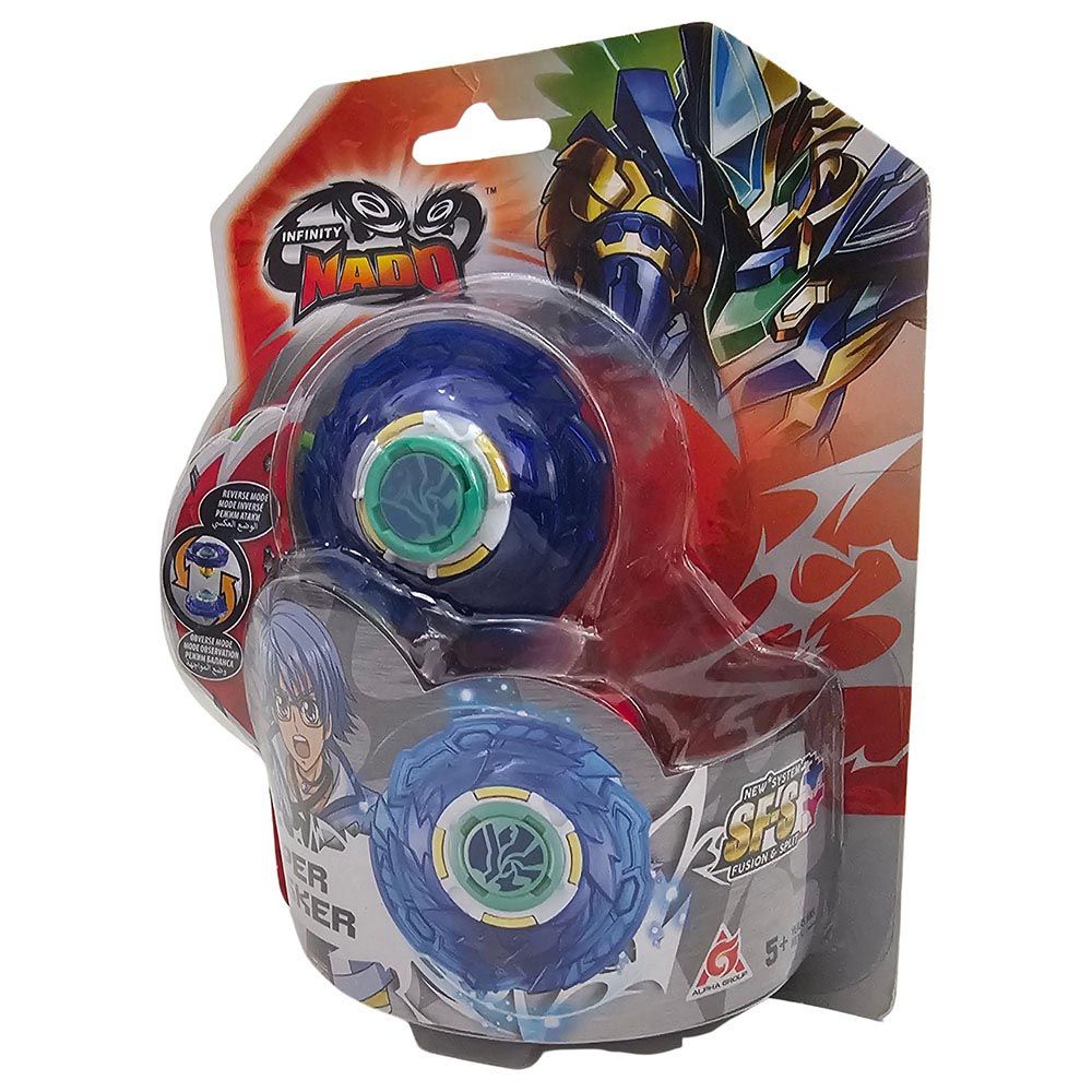 Infinity Nado - Plastic Series Spinning Top w/ Launcher - Super Whisker