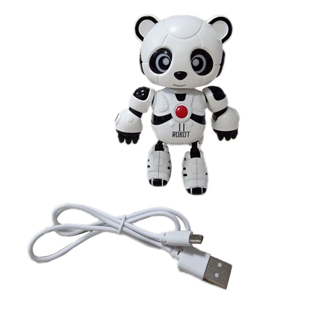 Jawda - Alloy Panda Toy With Light And Music - 18-Inch