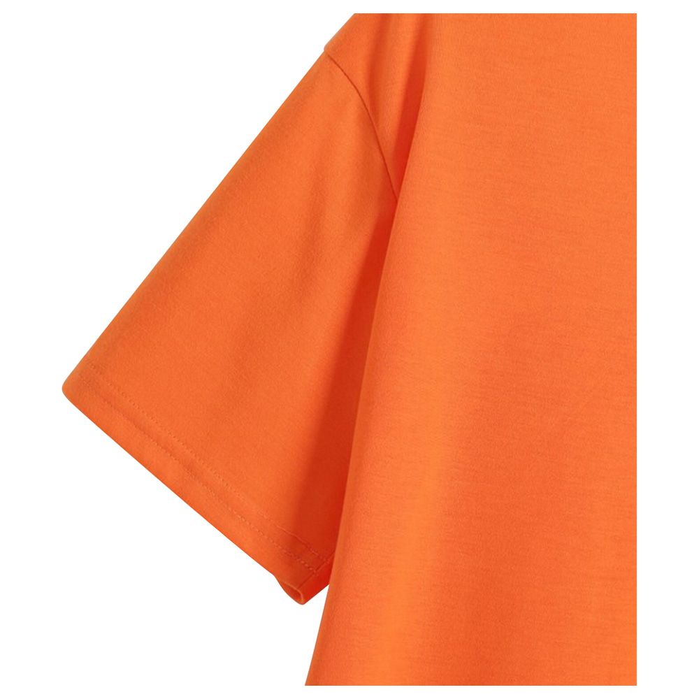 Mei Stylish - Kids Solid Short Sleeve T-Shirt - Orange