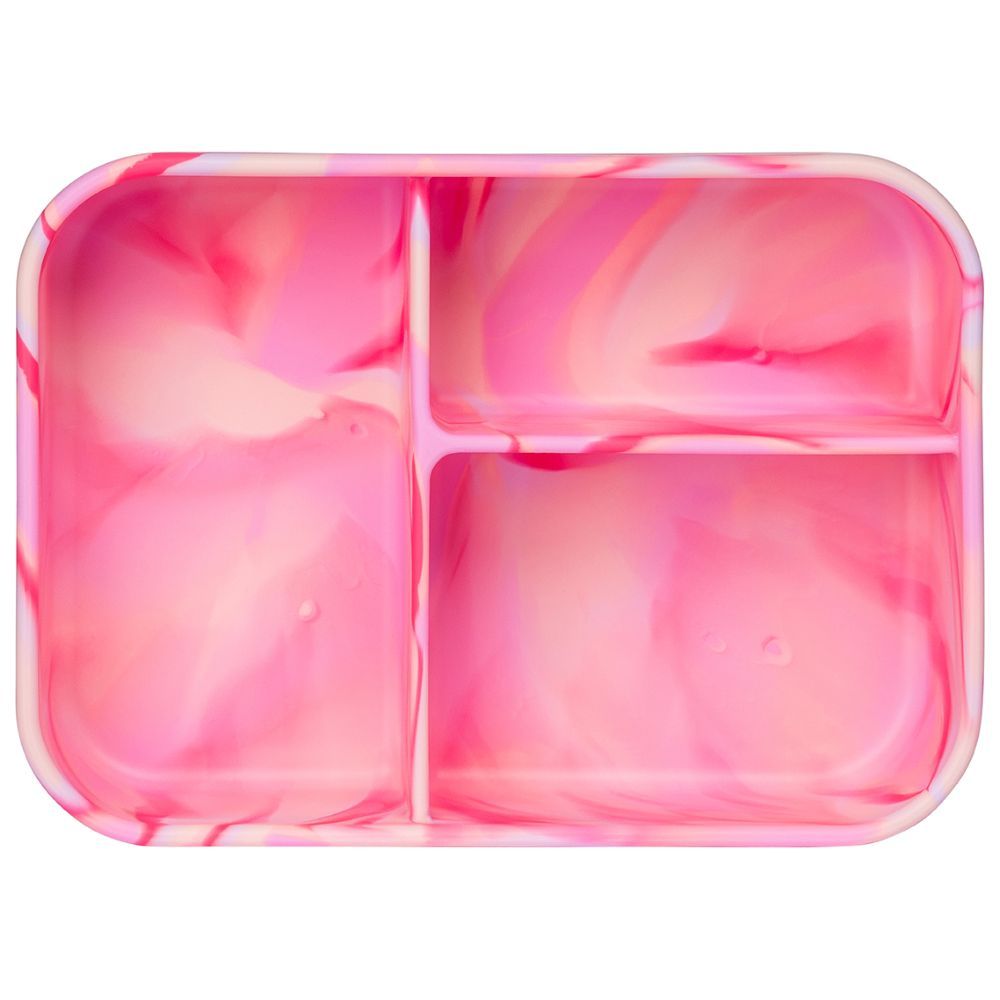 Munchbox Bento - Flexi3 3 Compartment Lunch Box - Rose Pink