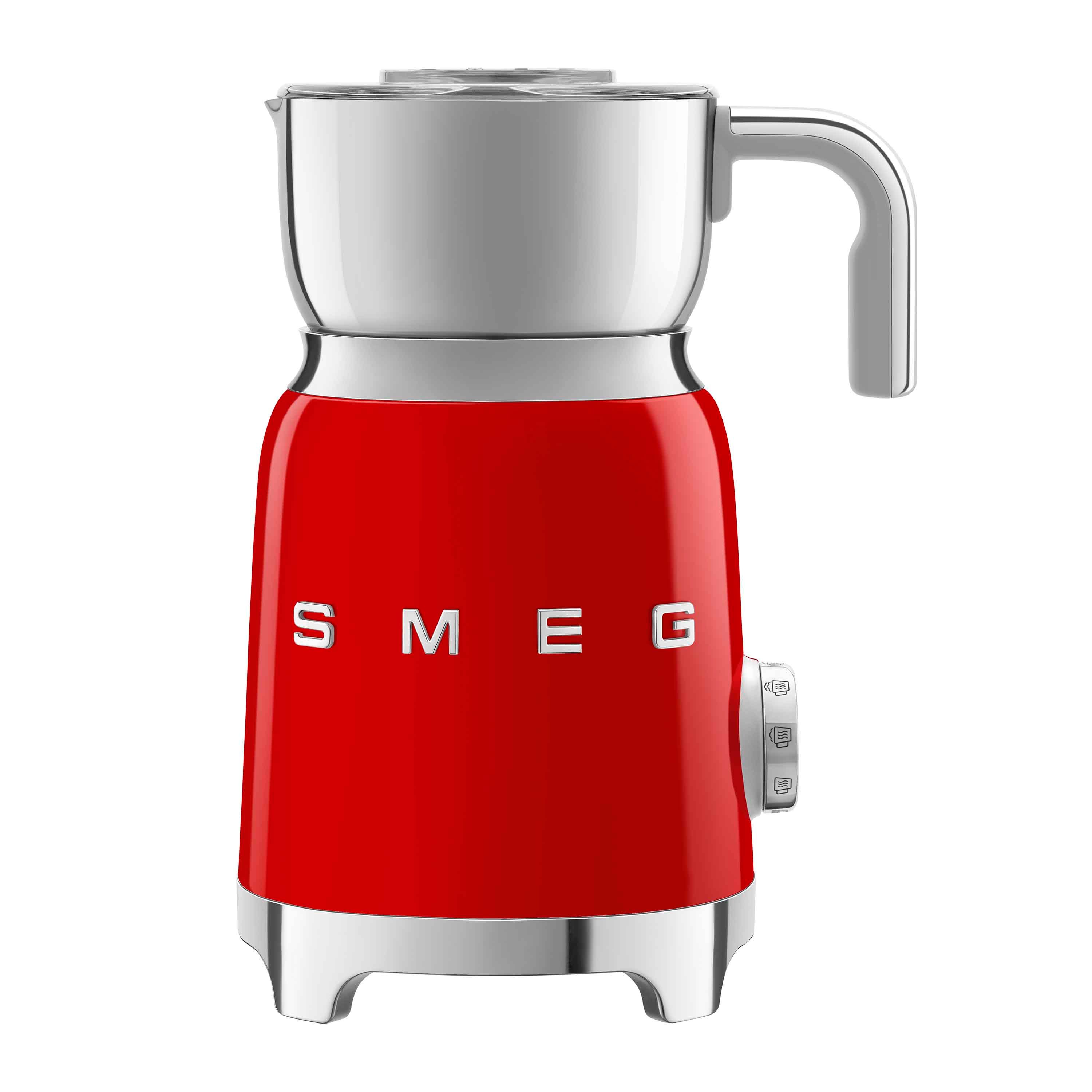 Smeg - 50'S Retro Style Milk Frother - Red - 500 W