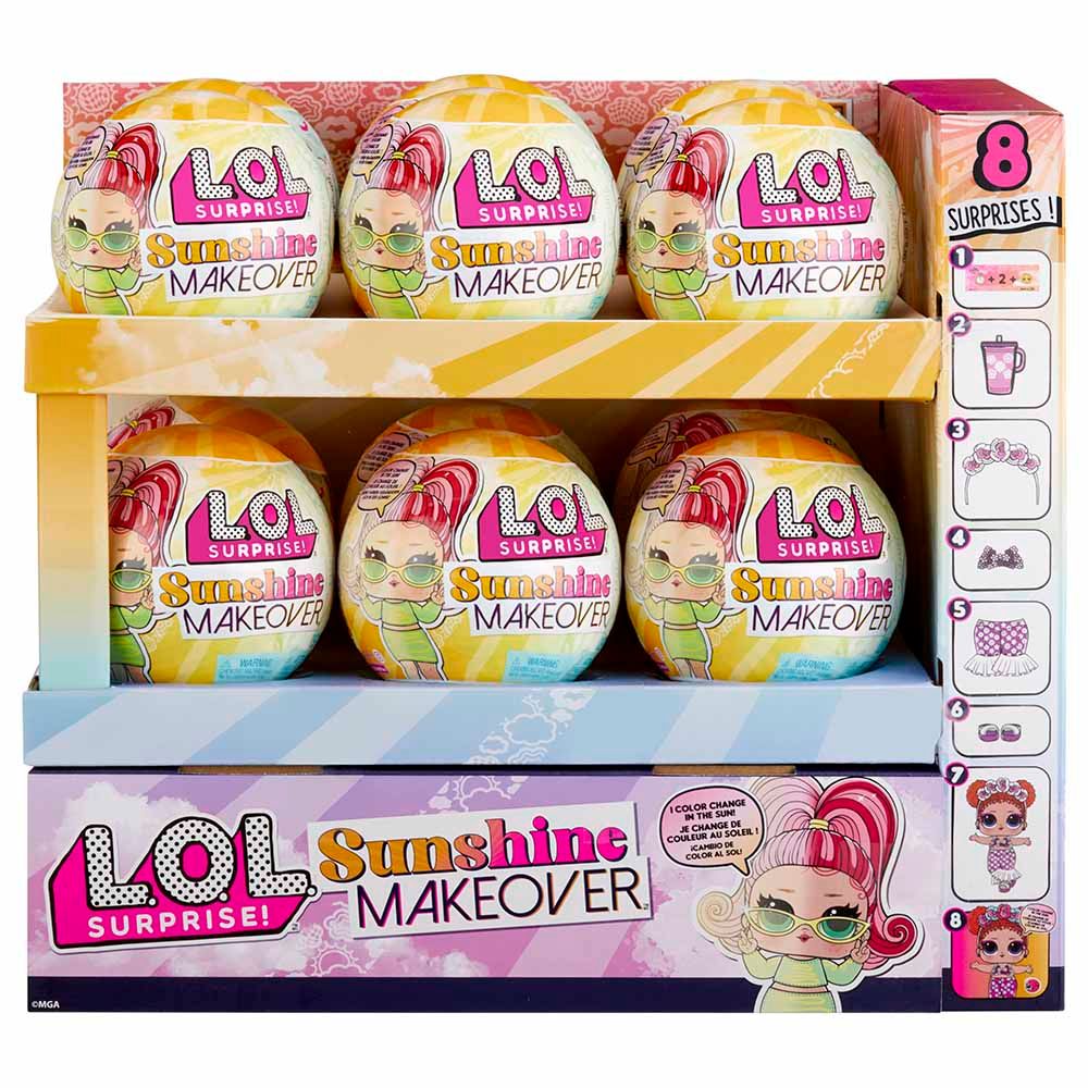 L.O.L. Surprise - Sunshine Makeover Doll - Style May Vary