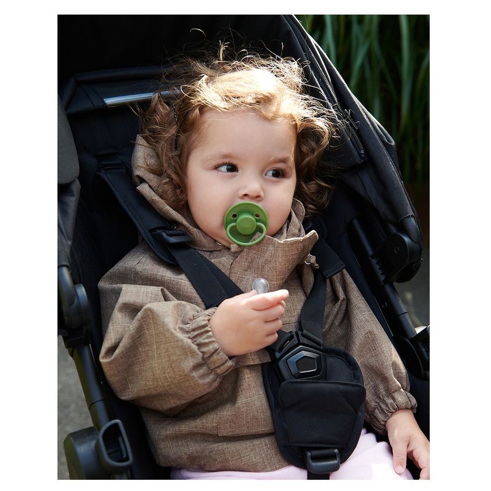 Mininor - Round Pacifier Latex - 6M+ - Apple Green