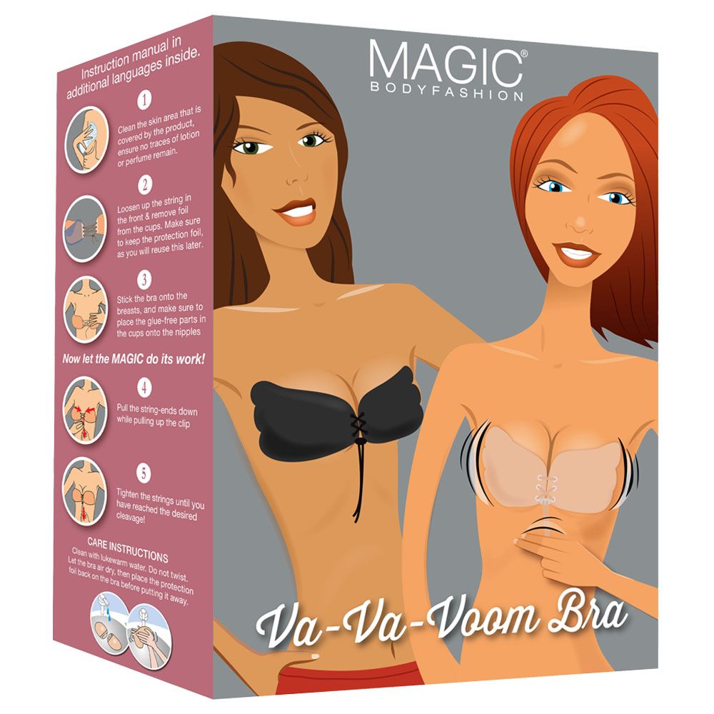 Magic Body Fashion - Va Va Voom Adhesive Bra - Latte