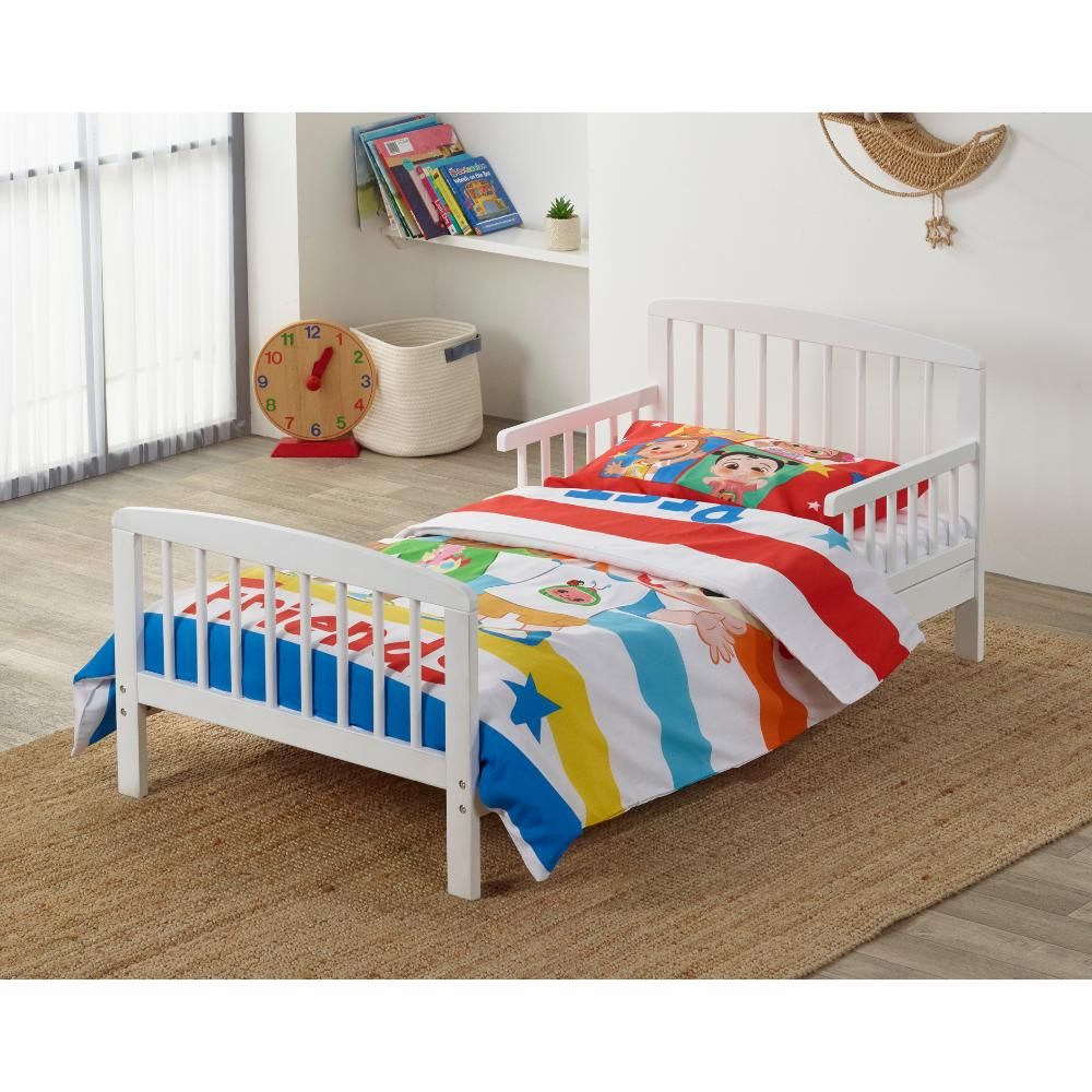 Kinder Valley - Cocomelon Bed Bundle With Bed & Mattress - 7pcs