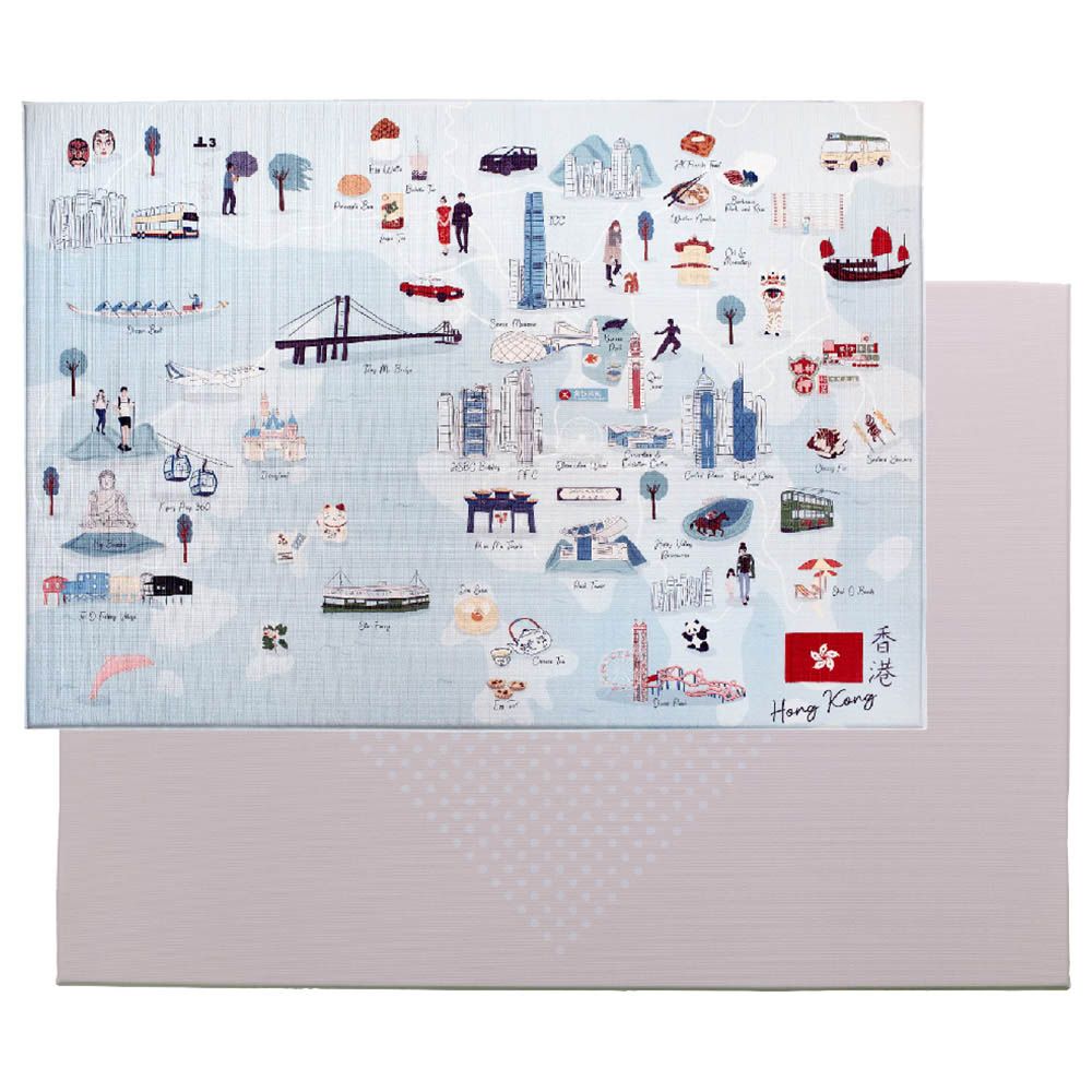 Milk It Baby - Hong Kong City Tour Reversible Play Mat