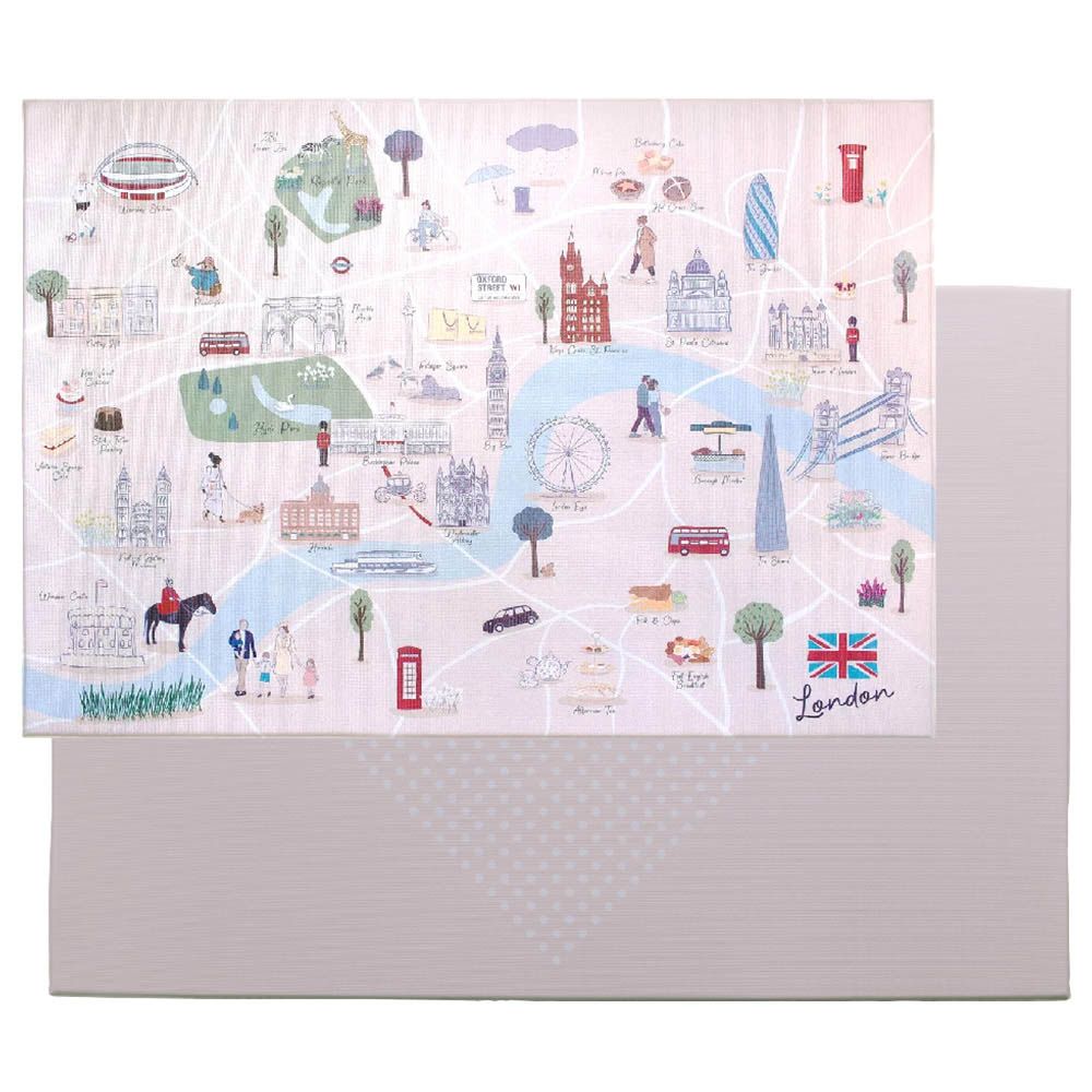 Milk It Baby - London City Tour Reversible Play Mat