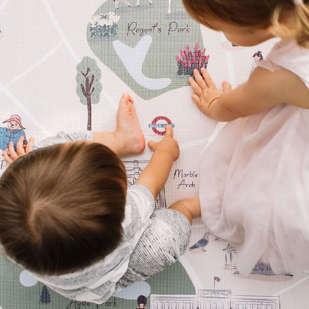 Milk It Baby - London City Tour Reversible Play Mat