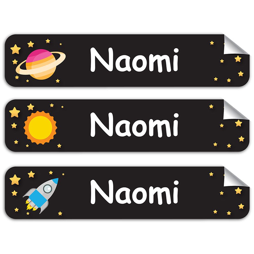 Mylabels - Personalized Labels - Space Daycare - Pack of 107