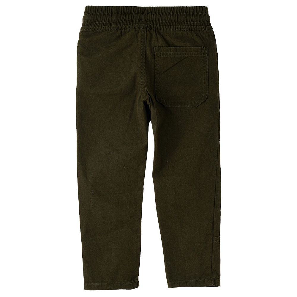 Jam - Woven Solid Trousers - Green