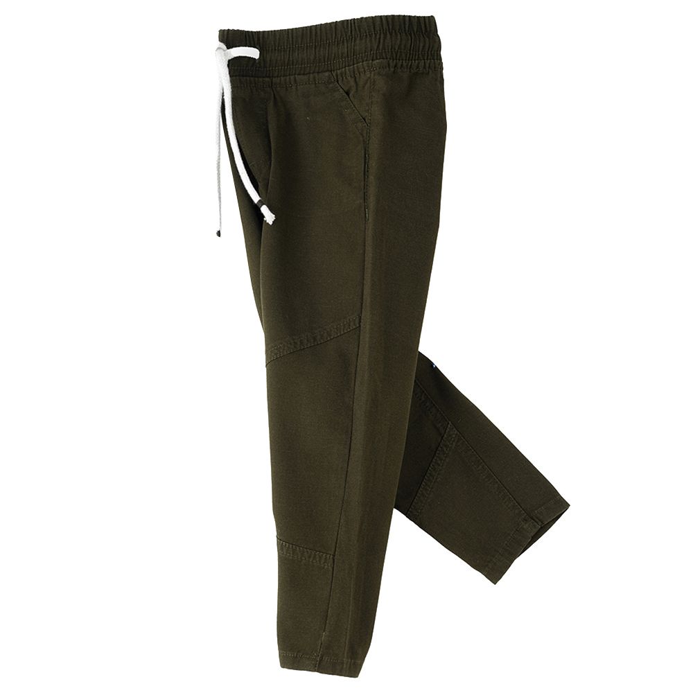 Jam - Woven Solid Trousers - Green