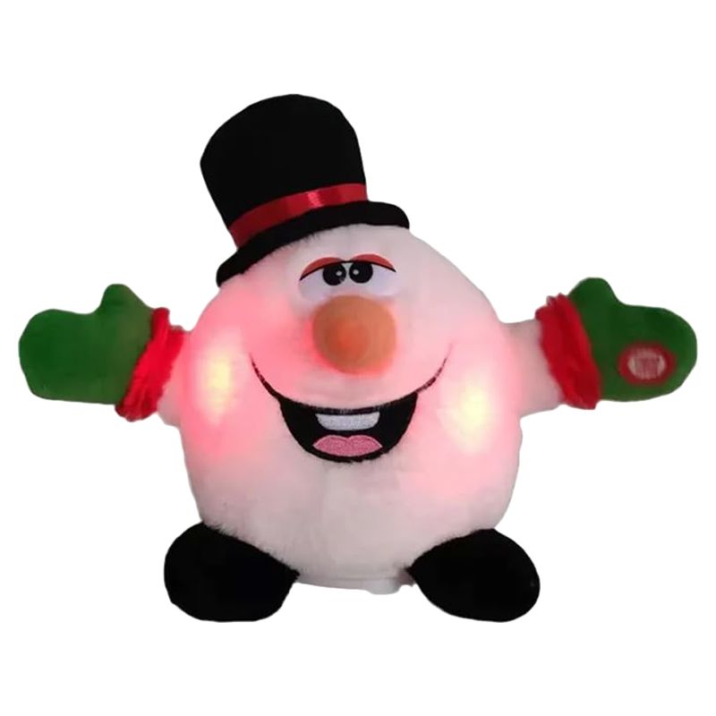 Brain Giggles - Musical Plush Snowman Christmas Decoration