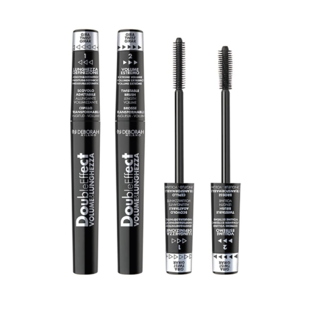 Deborah Milano - Double Effect Mascara Black 13ml