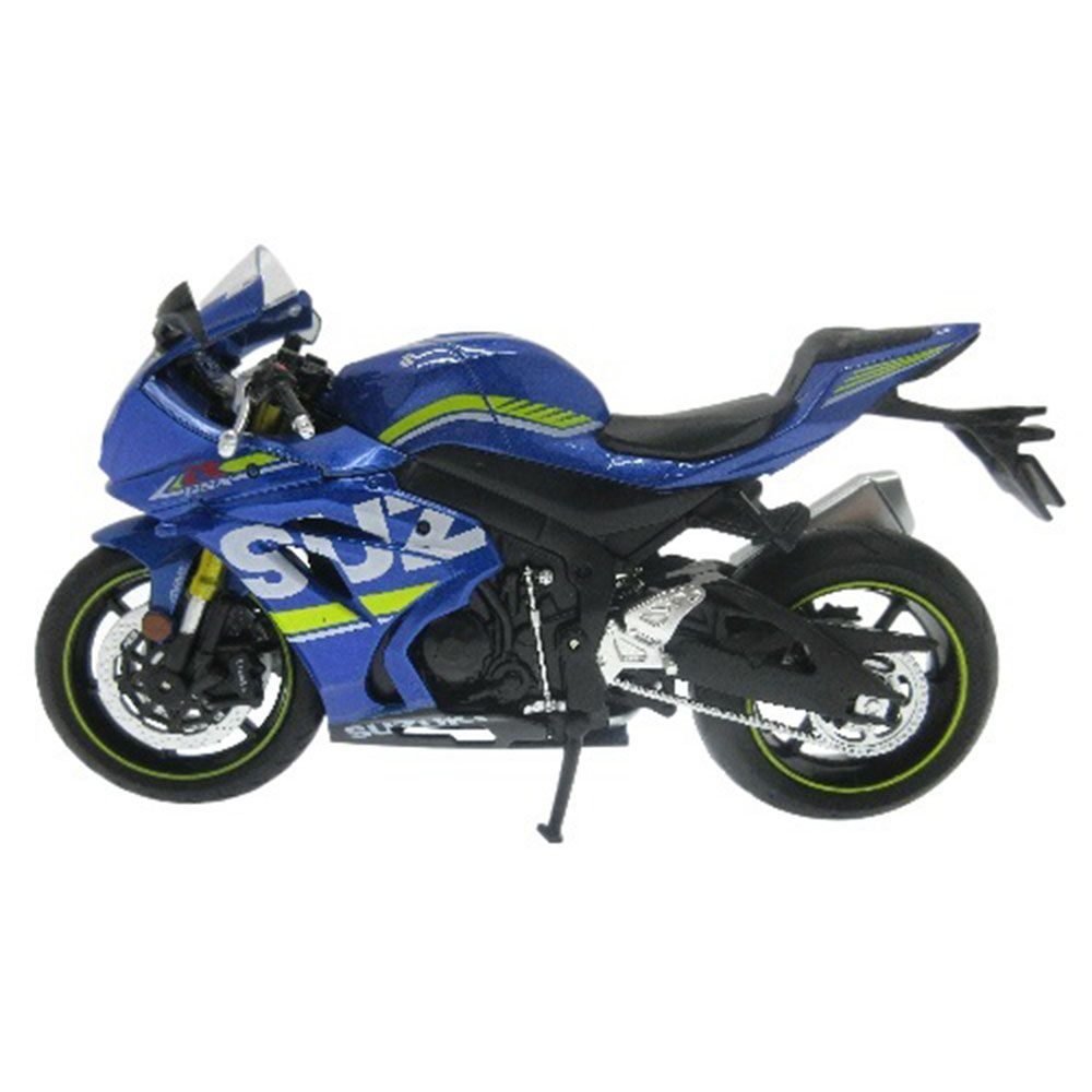 Msz - 1/12 Suzuki Gsx-R1000 Bike Die-Cast Replica - Blue