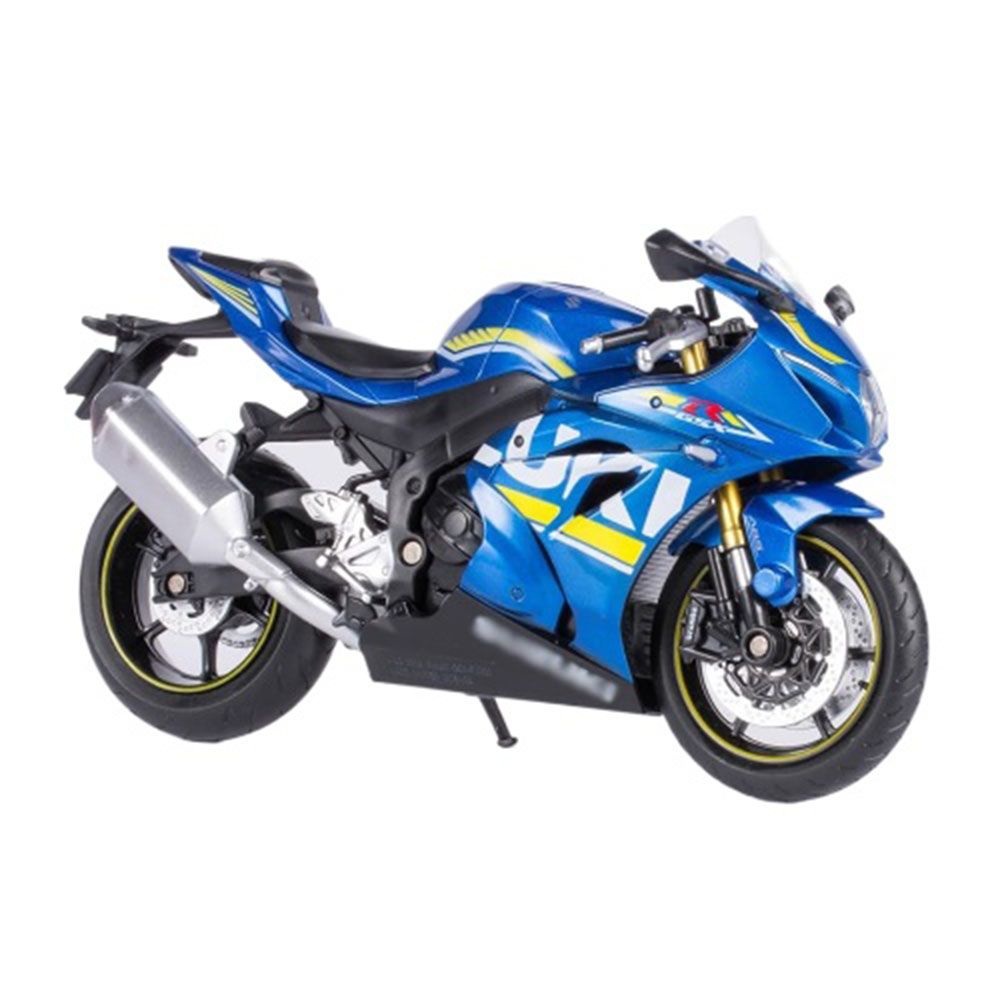 Msz - 1/12 Suzuki Gsx-R1000 Bike Die-Cast Replica - Blue