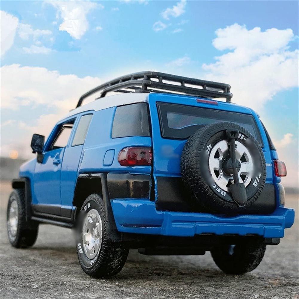 Msz - 1/32 Toyota Fj Cruiser Car Die-Cast Replica - Blue