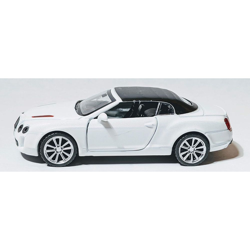 Msz - 1/32 Bentley Continental Super Sports Isr Car Die-Cast Replica - White