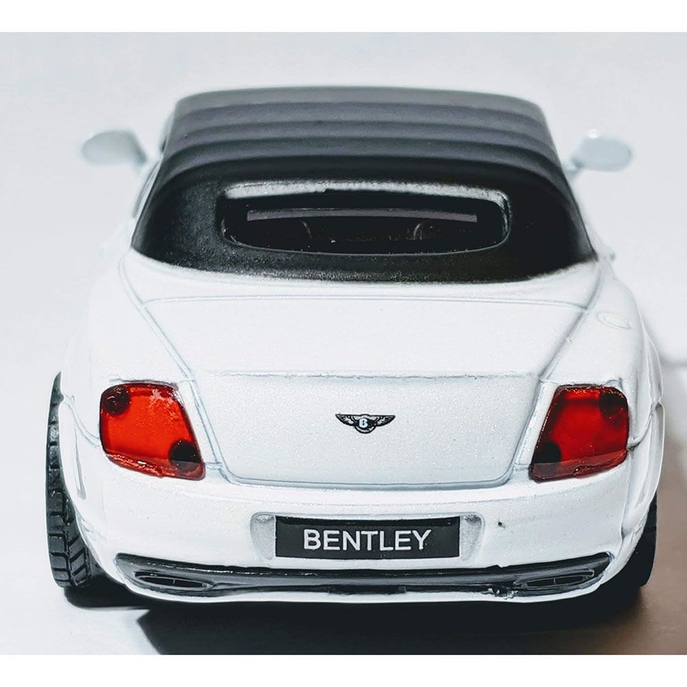 Msz - 1/32 Bentley Continental Super Sports Isr Car Die-Cast Replica - White