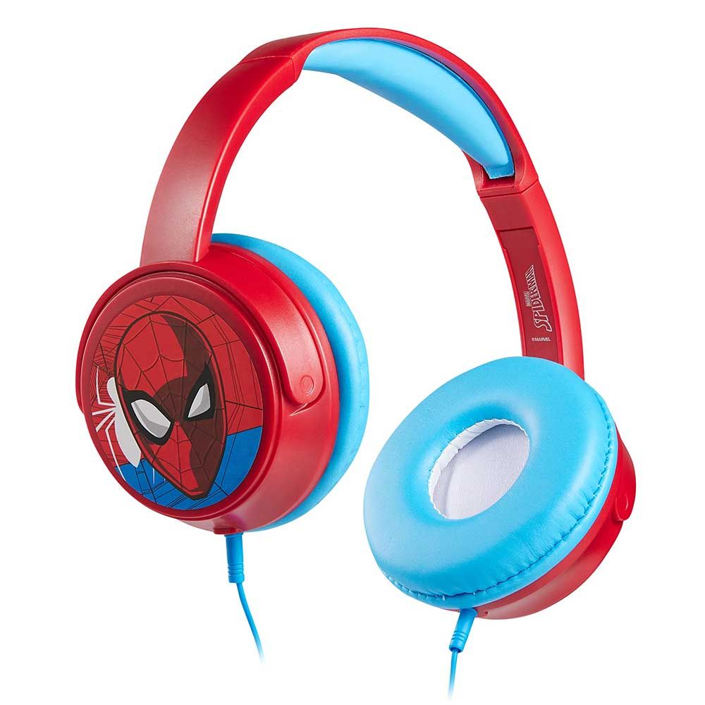 Volkano - Marvel Spiderman Stereo Headphones With Padded Ear Cups And 11 Stickers