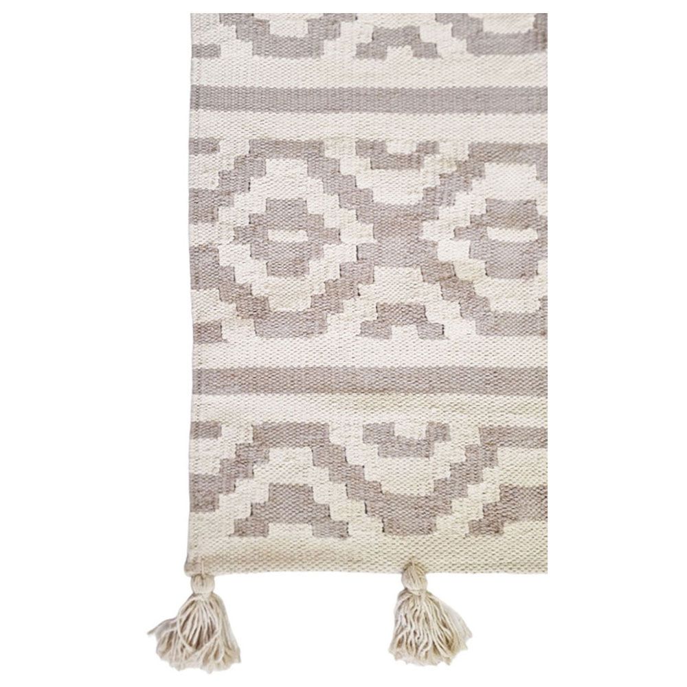 Aiida - Mushroom Sunoon Rug - Beige - Medium