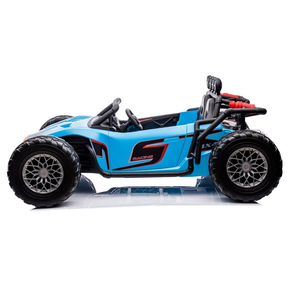 Myts - 2-Seater Monster Ride-On Car - Blue - 24 V