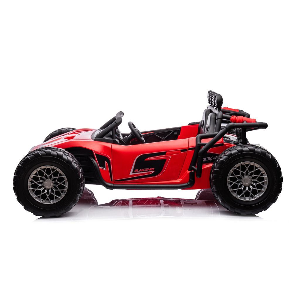 Myts - 2-Seater Monster Ride-On Car - Red - 24 V