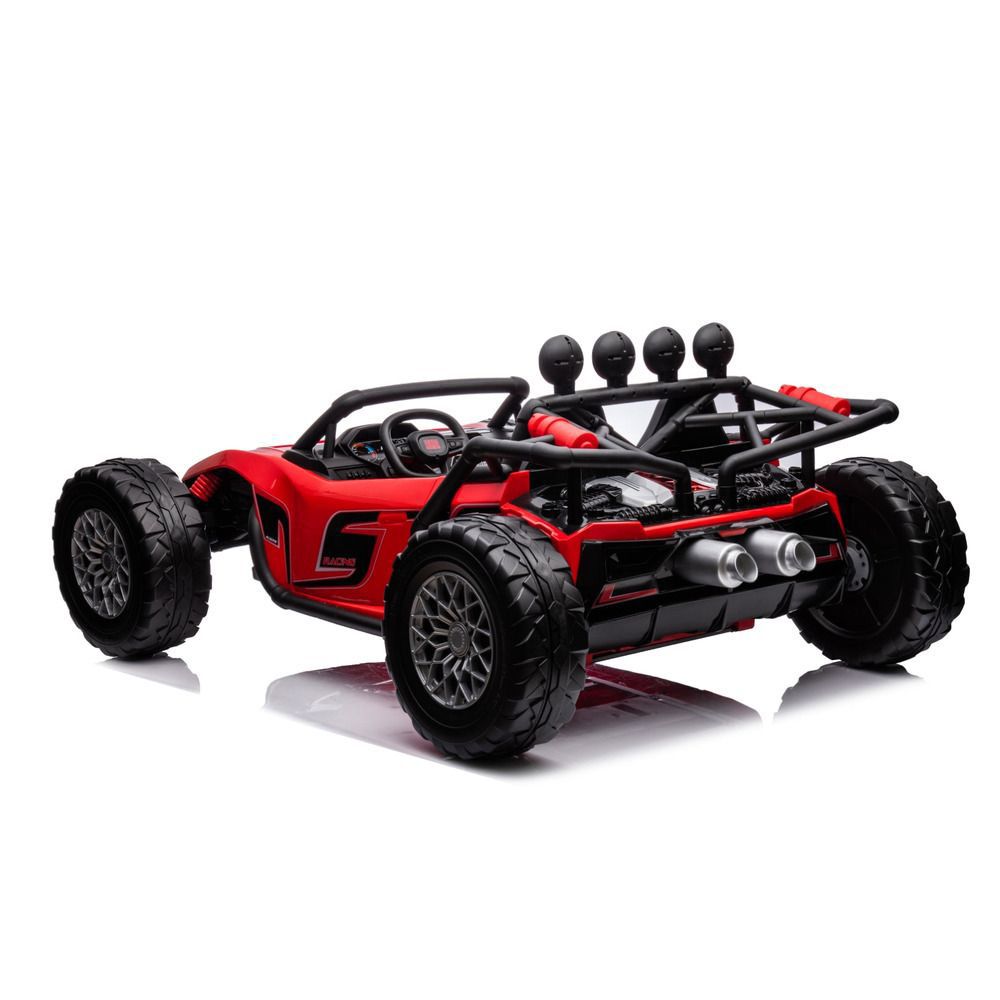 Myts - 2-Seater Monster Ride-On Car - Red - 24 V