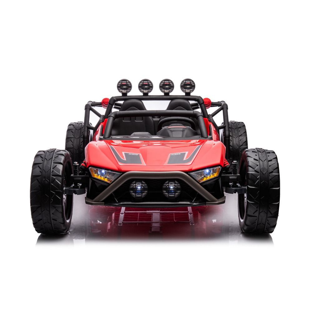 Myts - 2-Seater Monster Ride-On Car - Red - 24 V