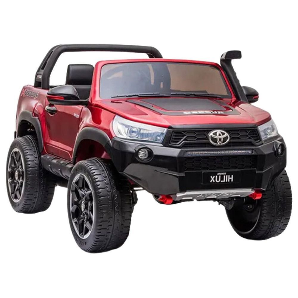 Myts - Licensed Toyota Hilux Electric Ride-On Car - Red - 12 V