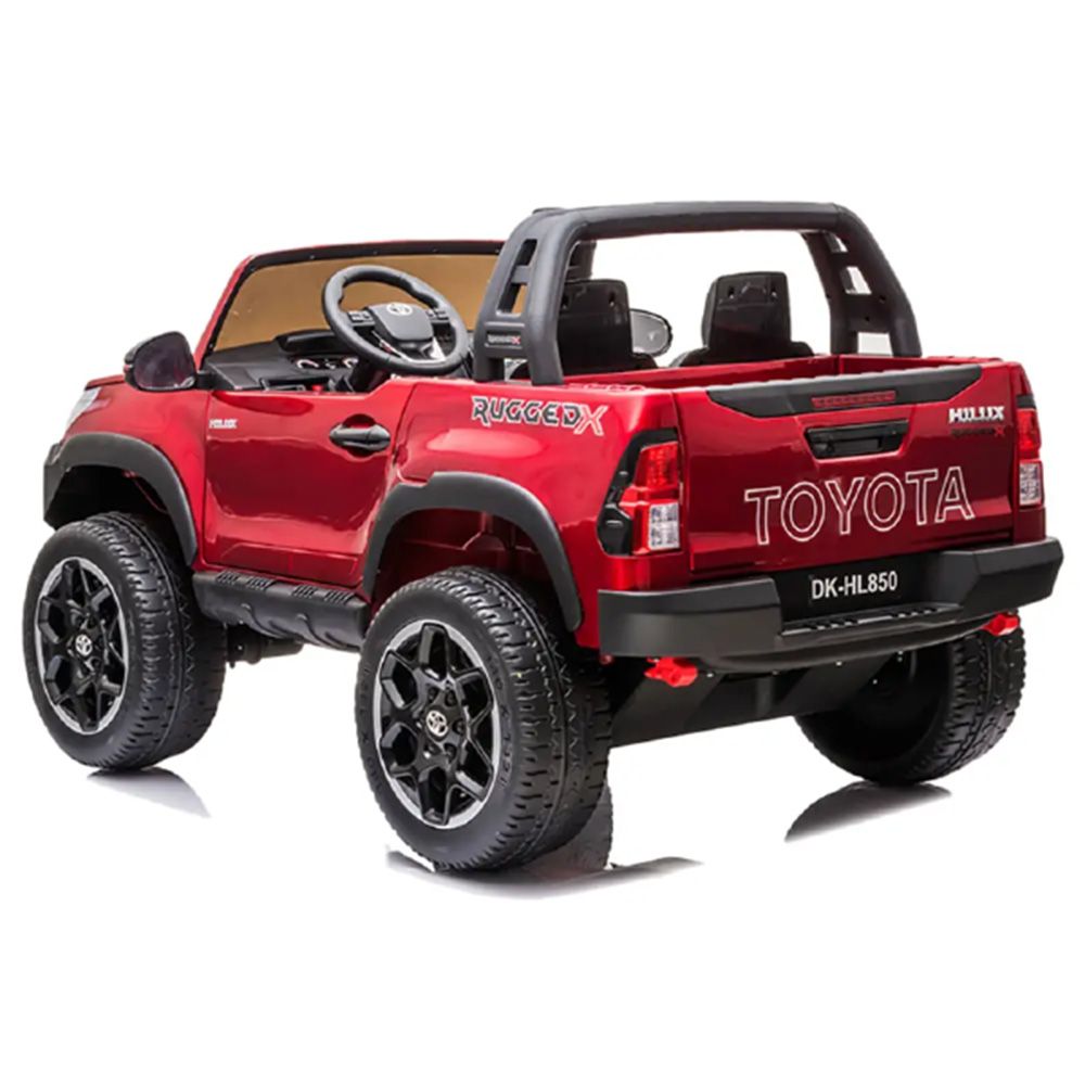 Myts - Licensed Toyota Hilux Electric Ride-On Car - Red - 12 V