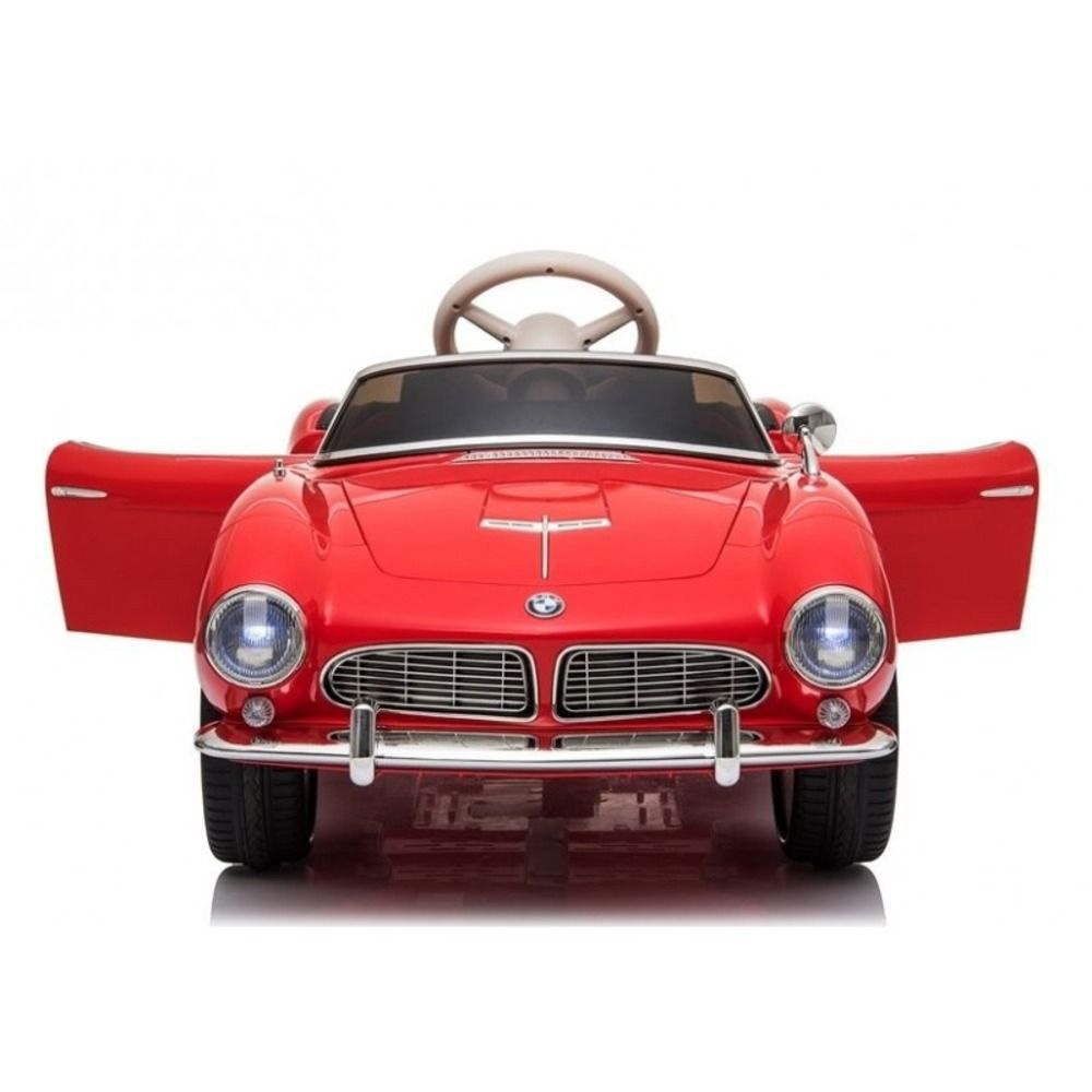 Myts - BMW Vintage Driver Electric Kids Ride-On Car - Red - 12 V