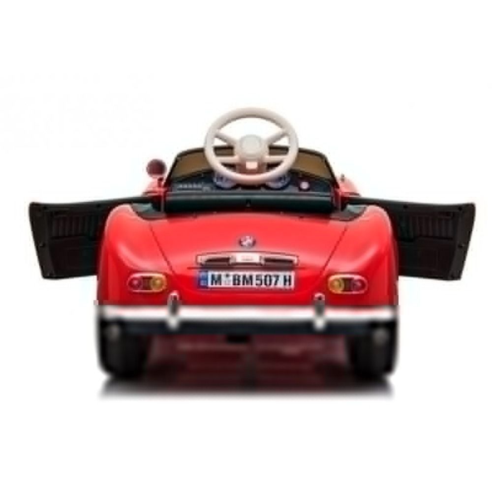 Myts - BMW Vintage Driver Electric Kids Ride-On Car - Red - 12 V