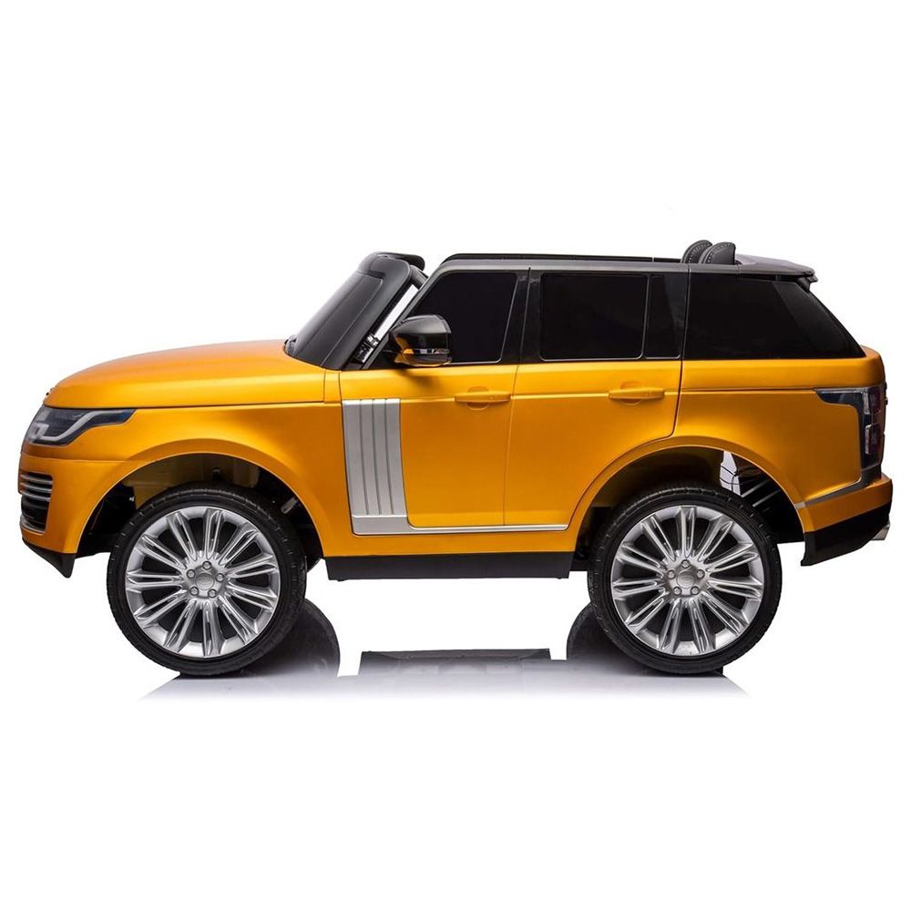 Myts - Sports Range Rover Kids Ride-On Car - Golden - 12 V