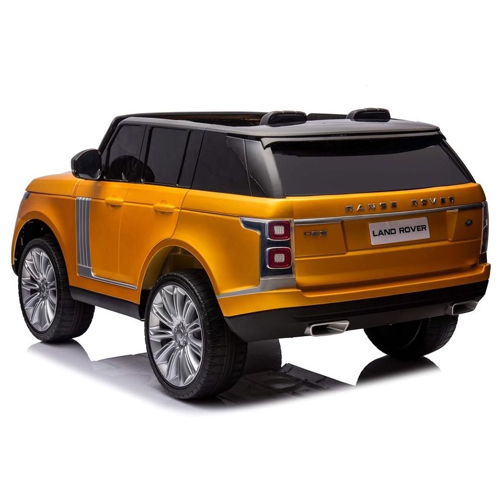 Myts - Sports Range Rover Kids Ride-On Car - Golden - 12 V