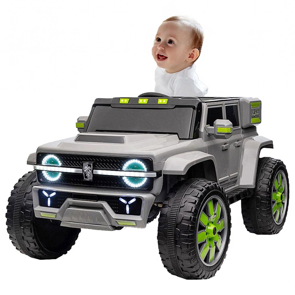 Myts - 12V Electric Rideon Suv Jeep - Grey