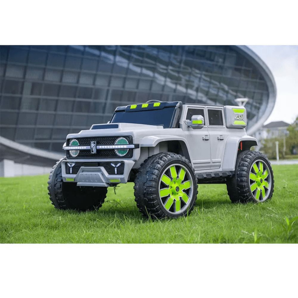 Myts - 12V Electric Rideon Suv Jeep - White