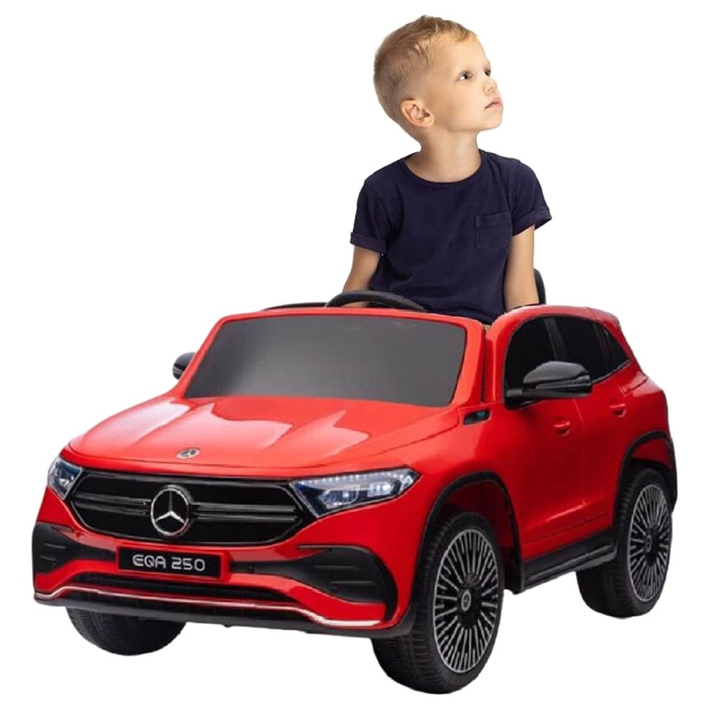 Myts - 12V Licensed Eqa Mercedes Benz Rideon Car - Red