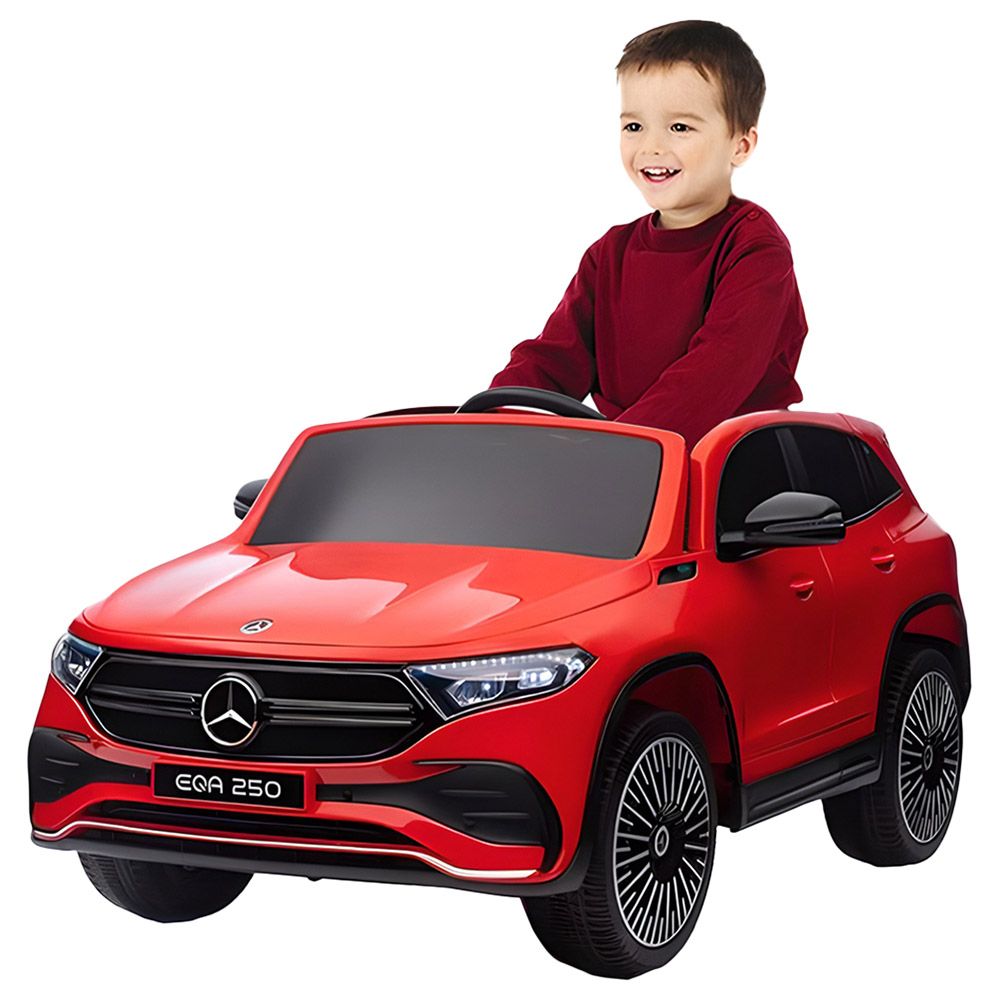 Myts - 12V Licensed Eqa Mercedes Benz Rideon Car - Red