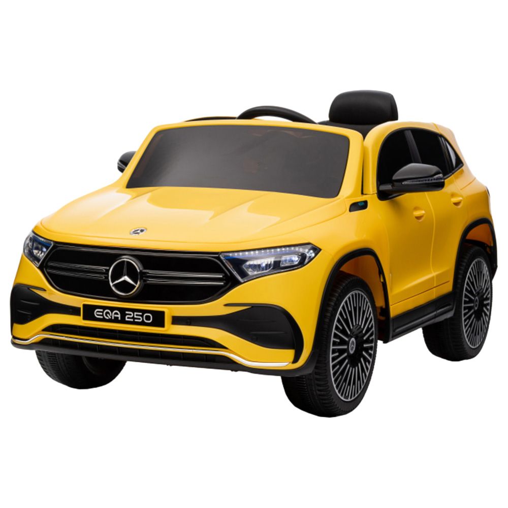 Myts - 12V Licensed Eqa Mercedes Benz Rideon Car - Yellow