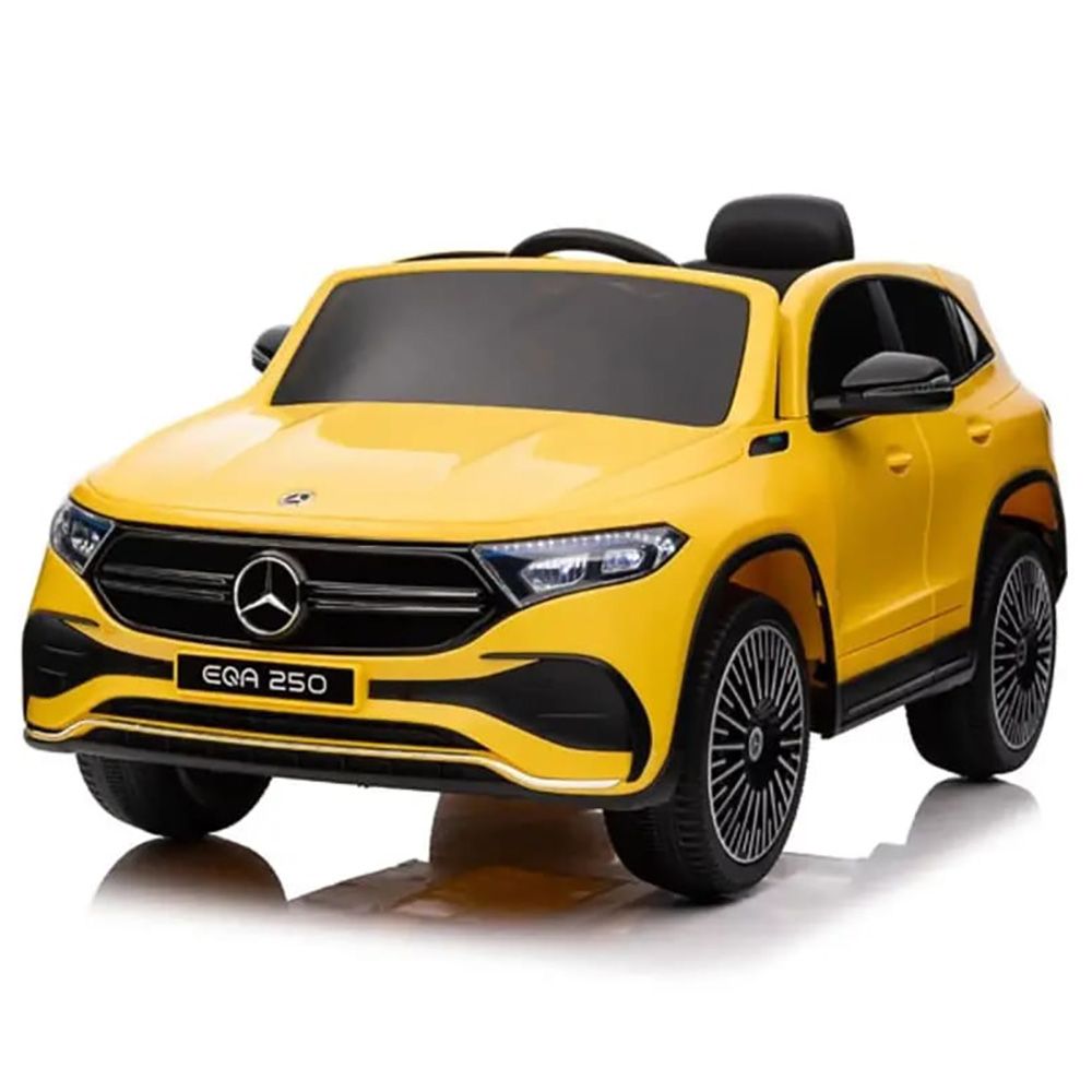 Myts - 12V Licensed Eqa Mercedes Benz Rideon Car - Yellow