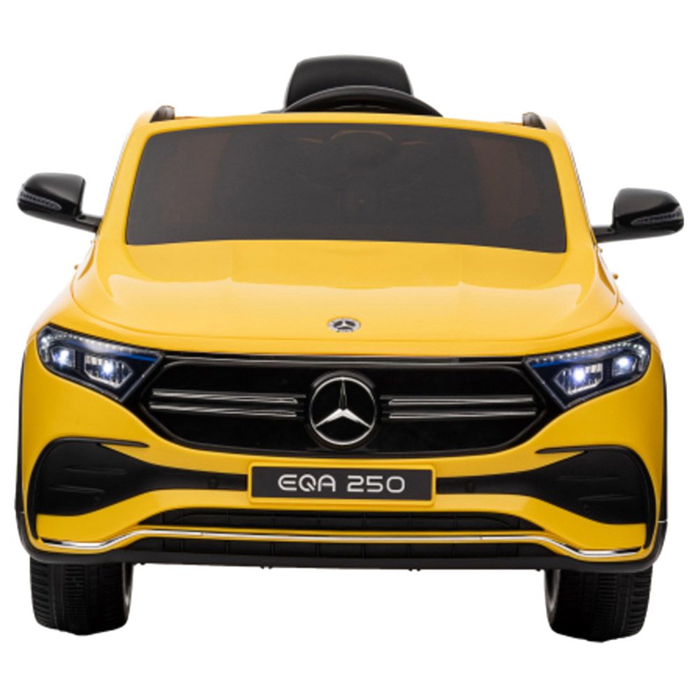 Myts - 12V Licensed Eqa Mercedes Benz Rideon Car - Yellow