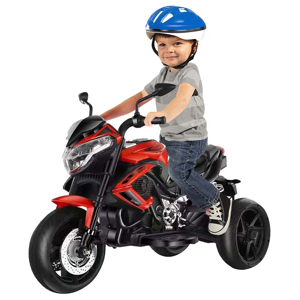 Myts - 6V Kids Electric Motorcycle Rideon - Red