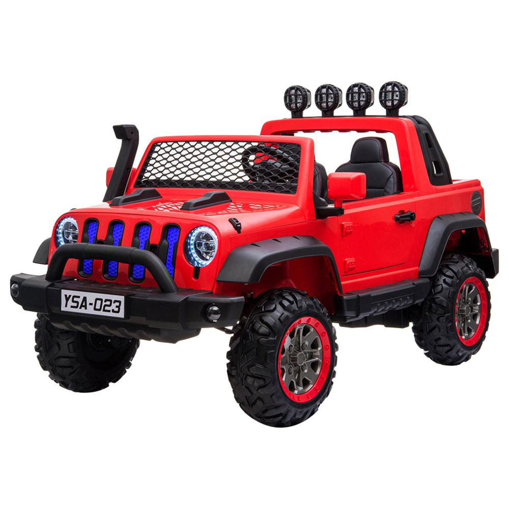 Myts - 12V Rideon Azure Electric Jeep - Red