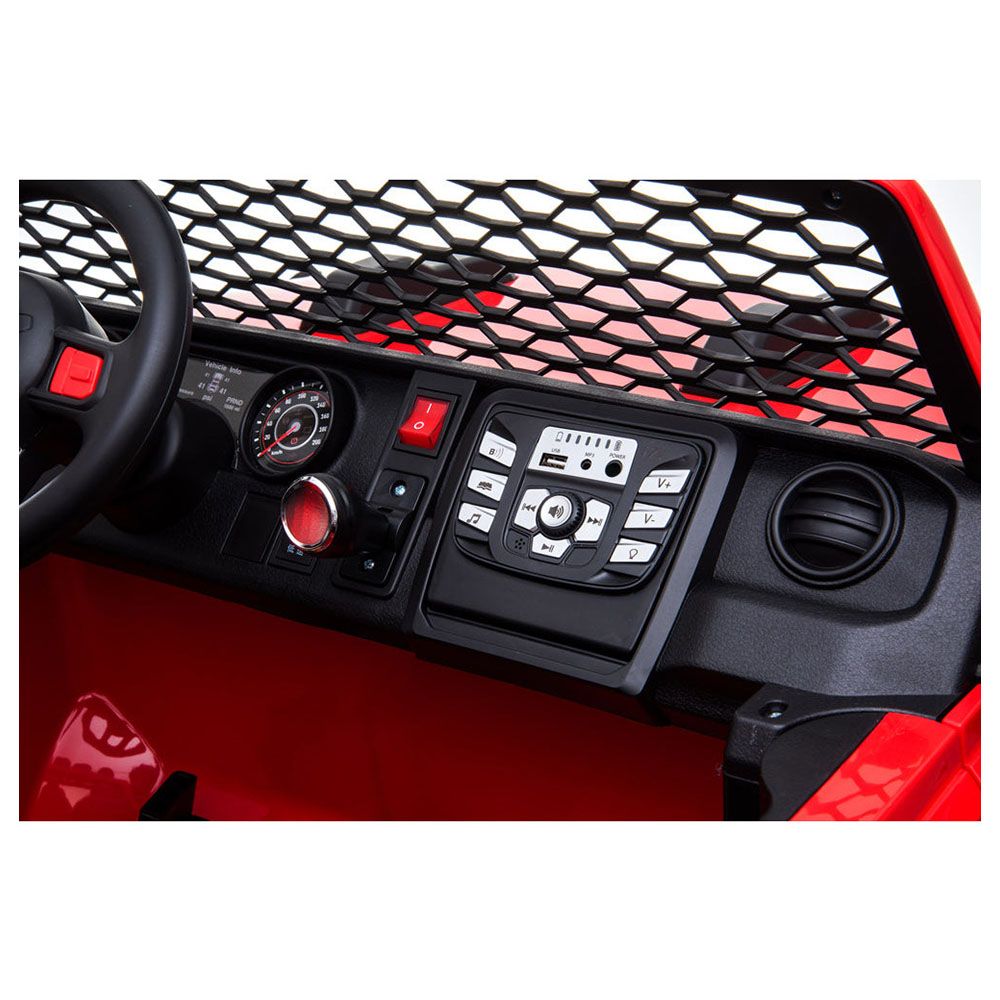 Myts - 12V Rideon Azure Electric Jeep - Red