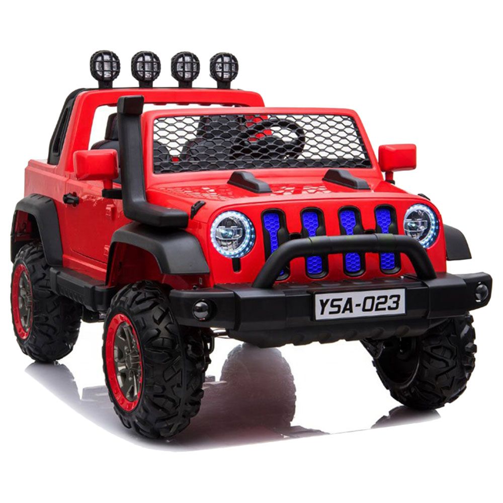 Myts - 12V Rideon Azure Electric Jeep - Red