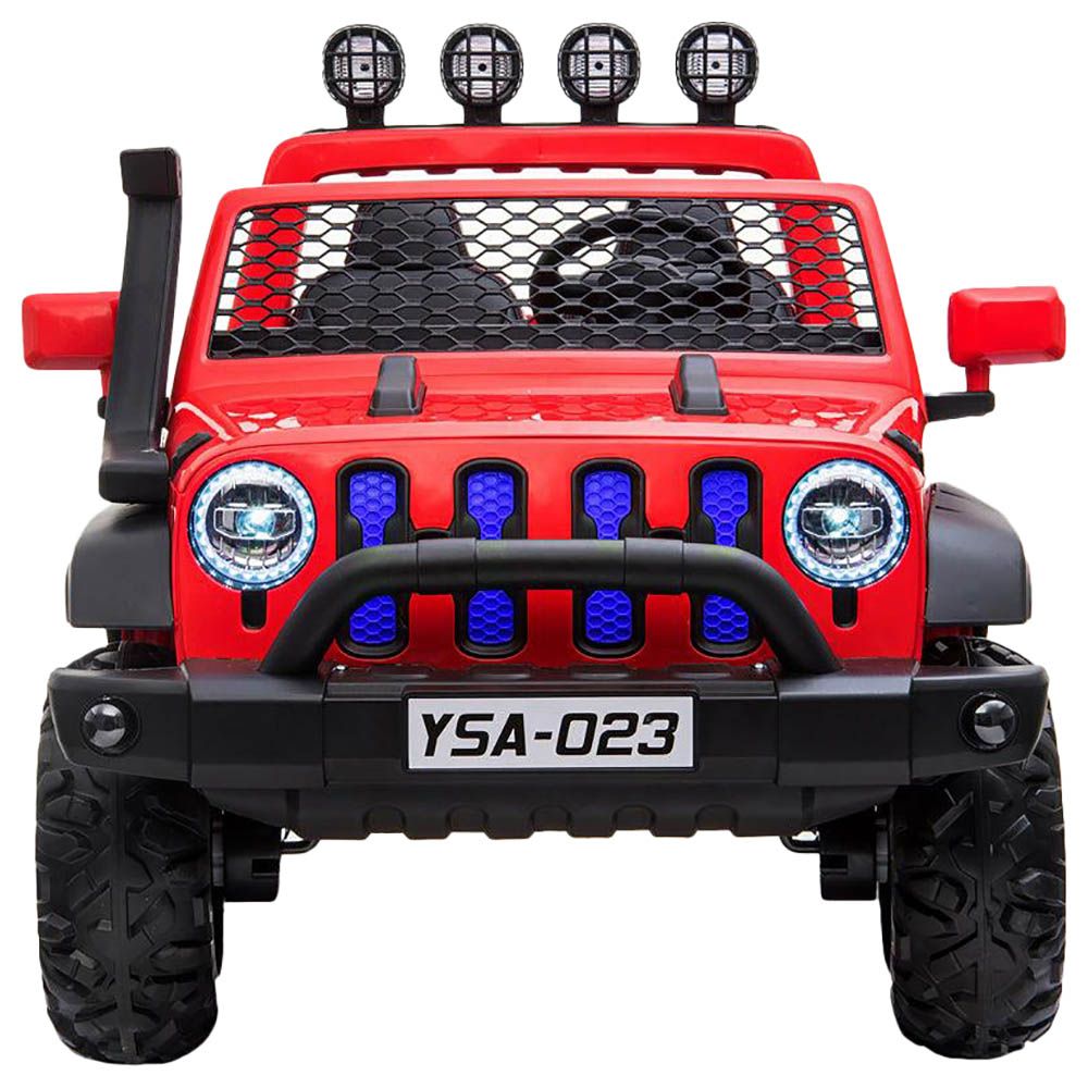 Myts - 12V Rideon Azure Electric Jeep - Red