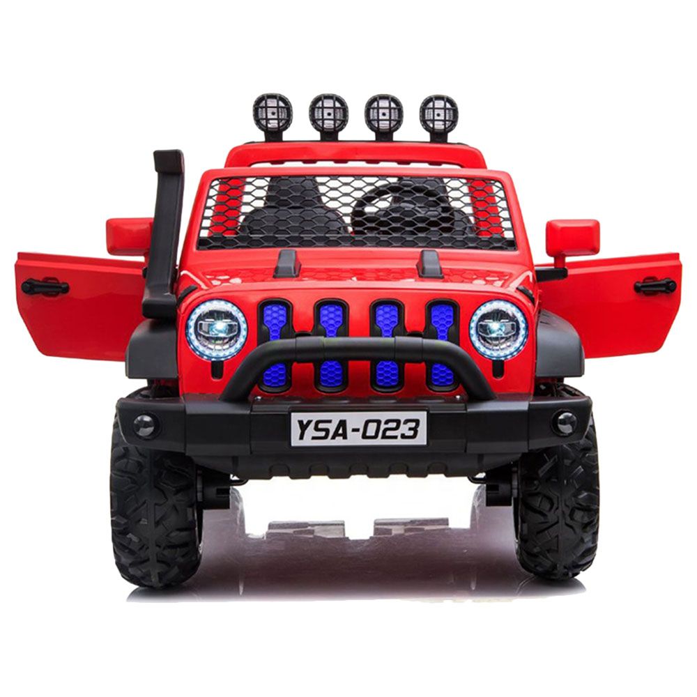 Myts - 12V Rideon Azure Electric Jeep - Red