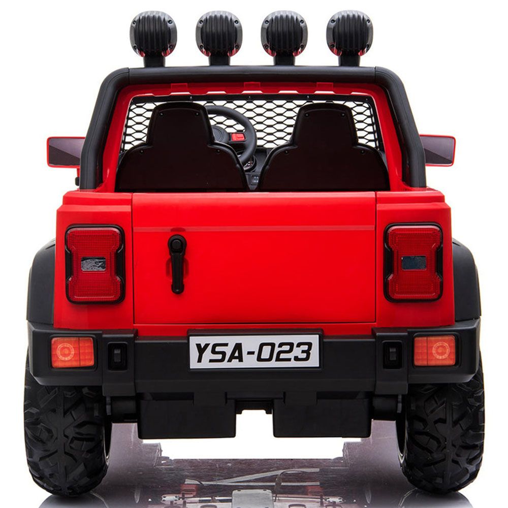 Myts - 12V Rideon Azure Electric Jeep - Red